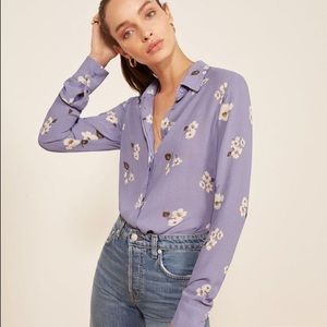Reformation Violet top